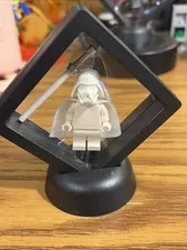 LEGO Star Wars Darth Vader Minifigure Prototype Monochrome White