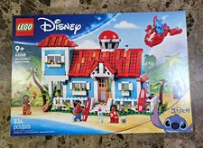 LEGO Disney 43268 Lilo and Stitch Beach House Set 834 pcs Ages 9+