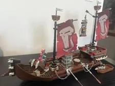 2008 LEGO Castle “Troll Warship” Mostly Completed *read Description*