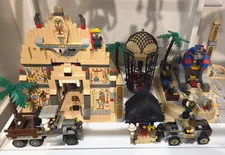 Vintage Lego Adventurers 5988 Forbidden Ruins + 5978 Sphinx Secret 100% Complete