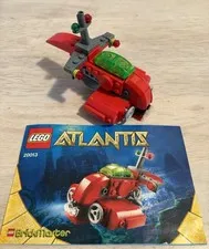 LEGO Atlantis Set 20013: Mini Neptune Carrier - 100% complete with instructions