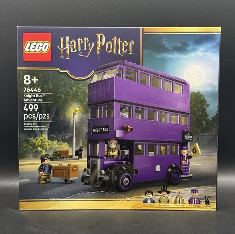 Harry Potter Knight Bus Adventure Lego Set New Sealed (76446) 499pcs 8+
