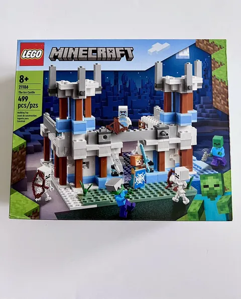 Lego 21186 Minecraft The Ice Castle New In Sealed Box Retired Please Read