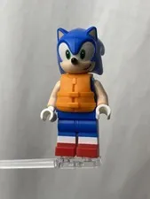 LEGO Minifigure son024 Sonic The Hedgehog 2024 Orange Life Jacket 76997 Rare