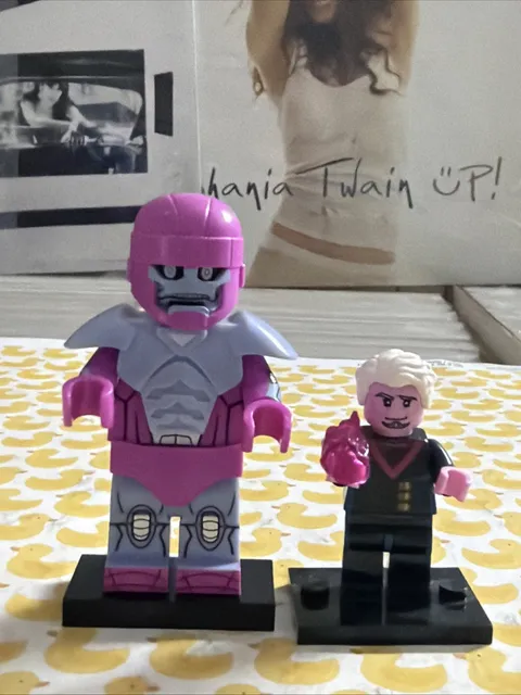 BASTION & SENTINEL BIG LEGO MINIFIG FIGURE lot uncanny x-men robot master mold