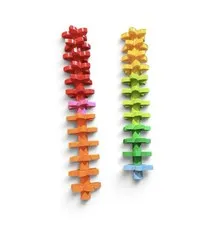 Lego Duplo Flowers Lot of 25 Red Green Yellow Orange