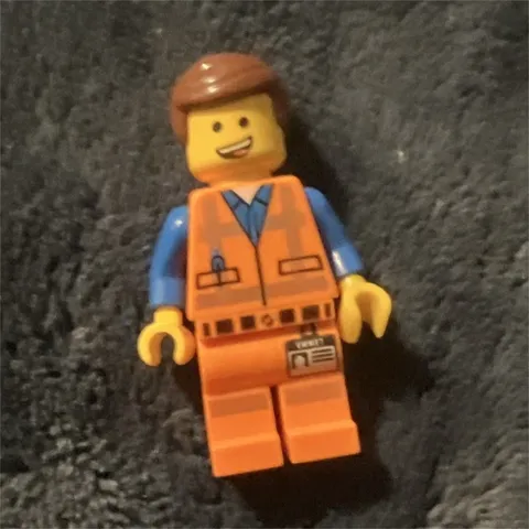 LEGO Emmet Minifigure Figure - Plastic Character Model Building Toy
