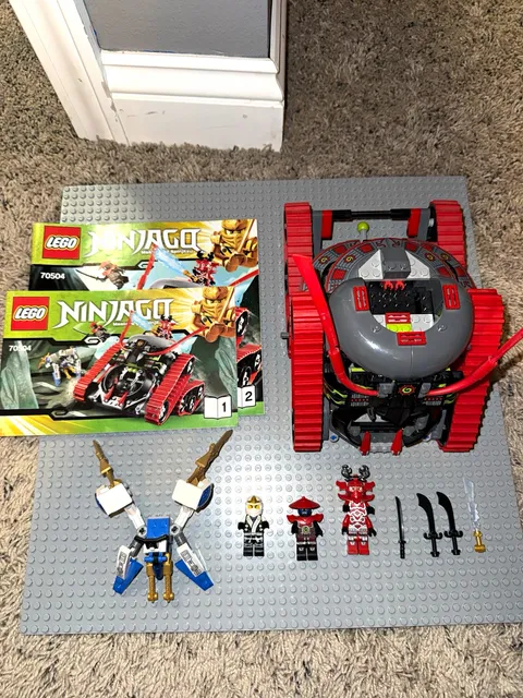 LEGO NINJAGO Garmatron 70504, ALL ORIGINAL PIECES AND INSTRUCTIONS