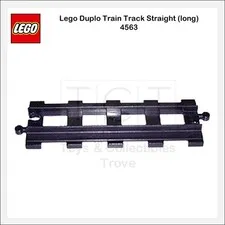 Lego Part Duplo Train Track Straight (long) 4563