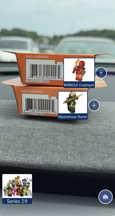 LEGO CMF Series 29 Bionicle Cosplayer Toa Tahu and Mysterious Ronin Lloyd NIB