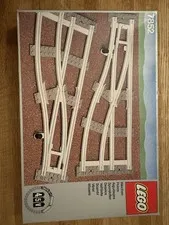 LEGO 7852 Switch Tracks Train Track Set 4.5V Vintage 14pcs Boxed