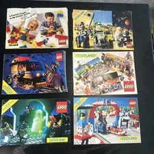 Lego Vintage Catalogs From Late 1980’s- Early 90’s, 6 Total