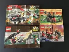 LEGO System Adventures And Ninja INSTRUCTION MANUALS ONLY 5934 5921 6033