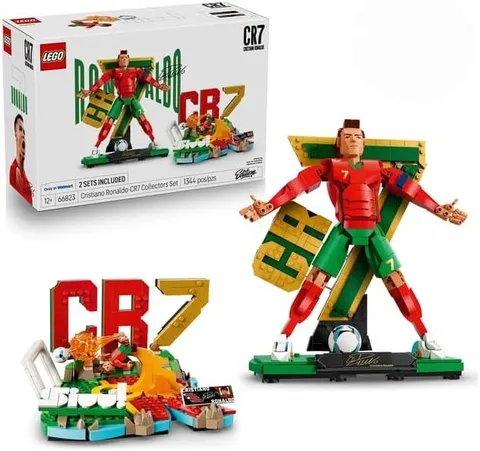 LEGO 66823 Editions Cristiano Ronaldo Collector's Set Co-Pack, Building Toy OC