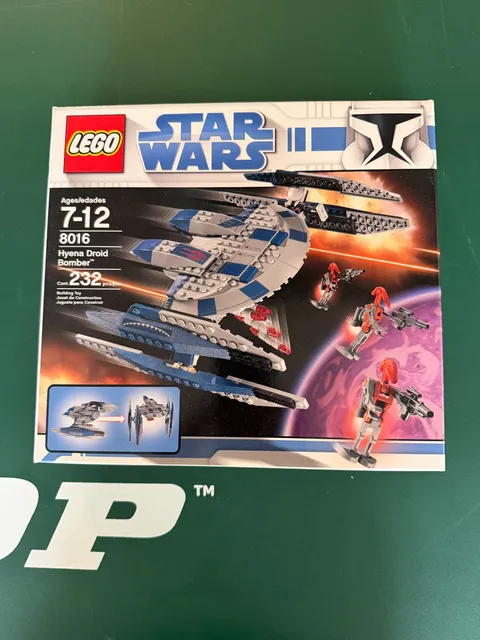 LEGO Star Wars: Hyena Droid Bomber (8016) New In-Box