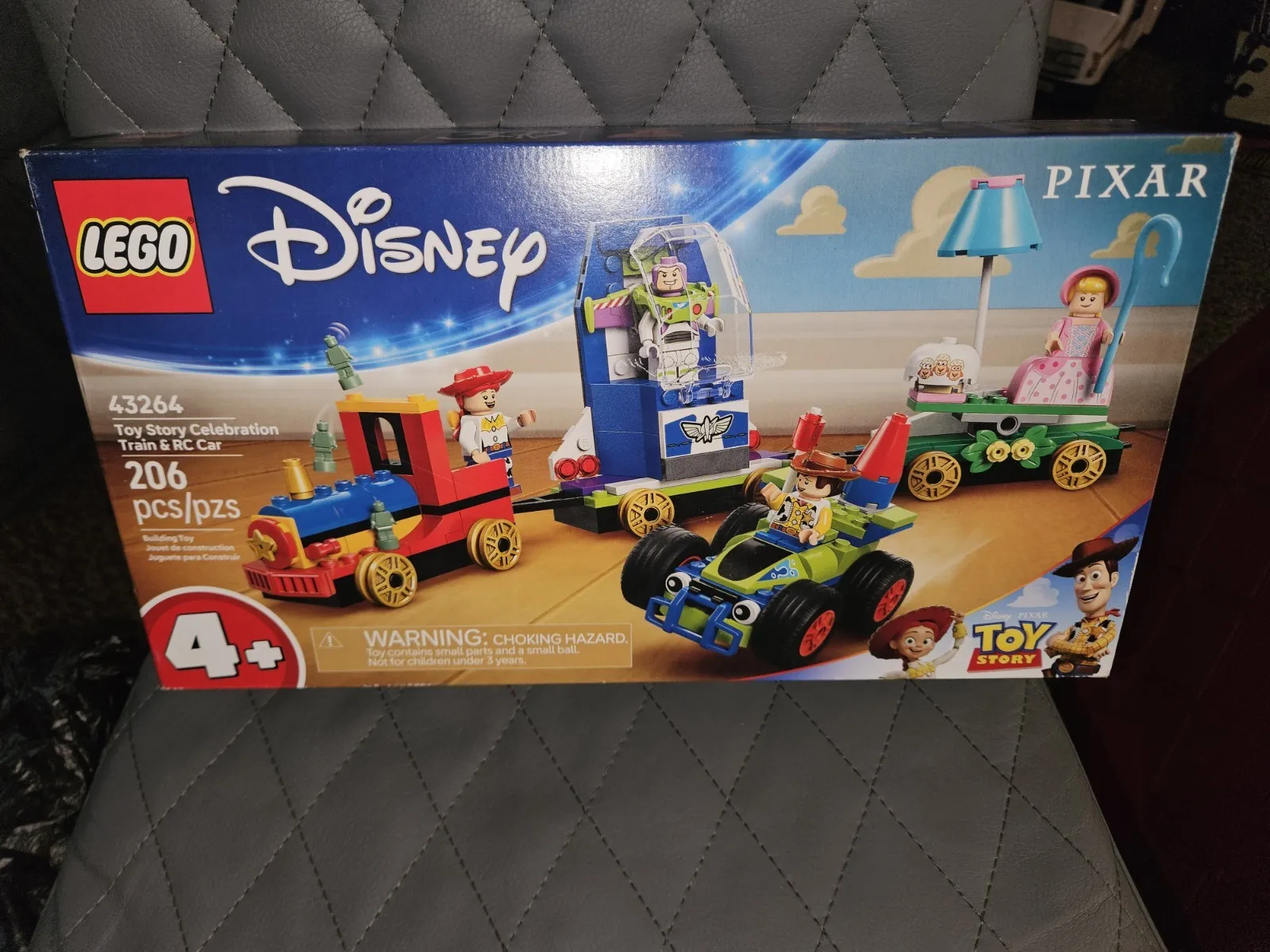 LEGO Disney Pixar 43264 Toy Story Celebration Train & RC Car 4 Minifigures New