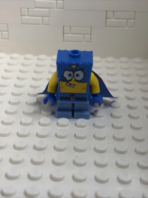 Lego  SpongeBob SquarePants Super Hero Minifigure bob025 CMF Lot 3815 Retired 