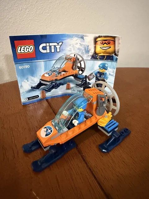 Lego 60190 Arctic Ice Glider 100% Complete w/ Manual Lego City
