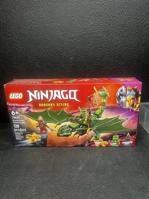 LEGO NINJAGO Lloyd's Green Forest Dragon 71829 - Complete MISB