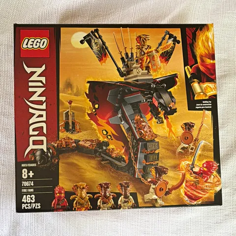 LEGO NINJAGO Fire Fang 70674 Building Set 463 pcs Brick Separator