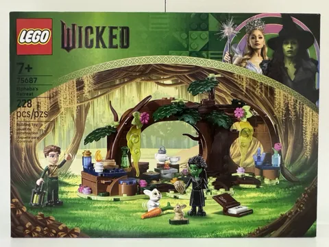 LEGO Wicked Elphaba's Retreat 75687 228 pcs Elphaba Minifigures Box 7+