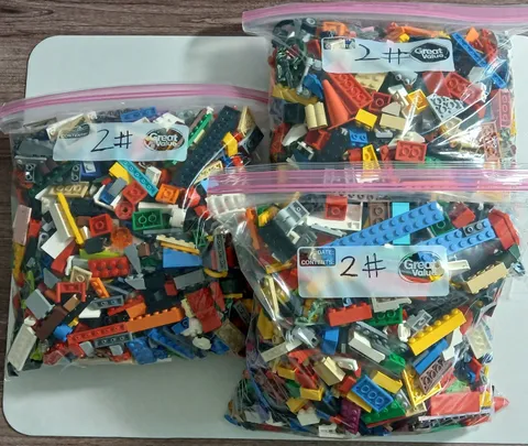 Lego 6 Pounds Bulk Lot Random Parts Pieces And Bricks 6 Lbs, Actual Lot Shown