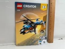 LEGO Creator 31096 Manual Instruction Booklet Only Helicopter Booklet