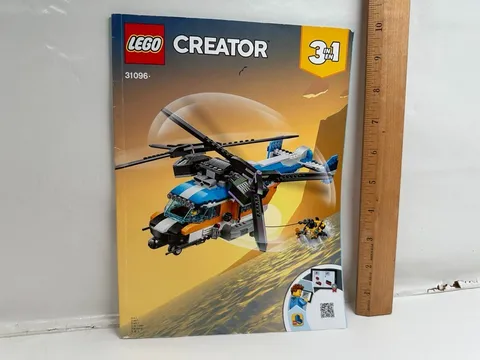 LEGO Creator 31096 Manual Instruction Booklet Only Helicopter Booklet