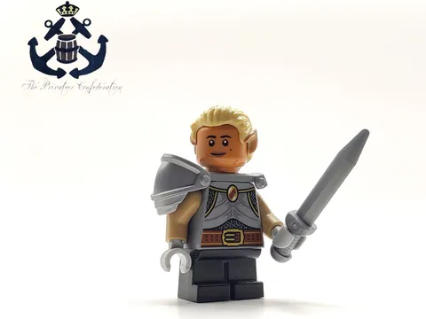 LEGO 2024 Dungeons & Dragons Minifigure Gnome Fighter Knight Armor idea182 21348