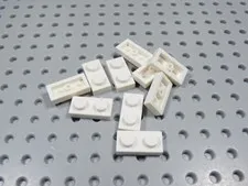 LEGO Lot of 10 White 1x2 Plates BP