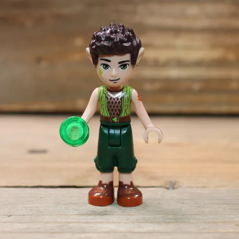 LEGO Elves Farran Leafshade Earth Elf Minifigure Green Trousers elf006 41075