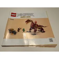LEGO Ninjago Dragons Rising 71793 Instruction Manual Book