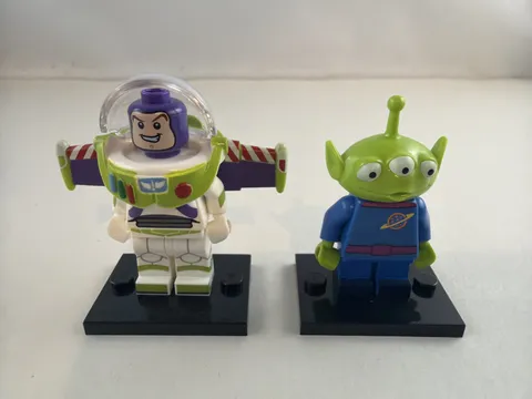 LEGO Toy Story Buzz Lightyear and Alien Minifigures Lot 