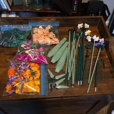 ​LEGO Botanical Collection Flower Bouquet 10280 Parts Lot Over 1lb Incomplete