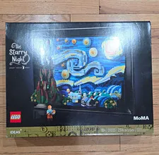 LEGO Ideas 21333 Vincent van Gogh The Starry Night 2316pcs 18+ Stand
