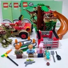 🔥LEGO Jurassic World 76939 Stygimoloch Dinosaur Escape 100% Complete w/ Manuals