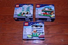Lego Bricktober Toys R Us Lot: Lego 40141, 40142, 40143 - Brand New, Sealed!
