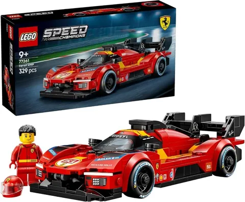 ⭐LEGO Speed Champions Ferrari 499P Race Car Toy Building Set 77261 ⭐