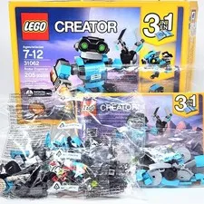 Lego Creator ROBO EXPLORER #31062 FACTORY SEALED PARTS 3 in 1 Complete Set NEW