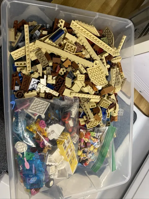 LEGO 10 lbs Pounds Random Parts Pieces Building Blocks Bricks Bulk Lot No Figure