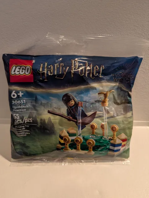 LEGO Harry Potter: Quidditch Practice Polybag Set (30651) New Unopened Sealed