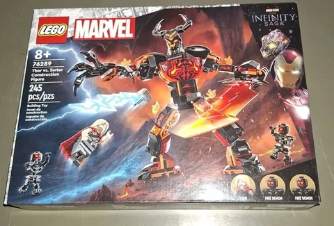 LEGO 76289 Marvel Thor vs. Surtur Construction Figure 245 Pieces