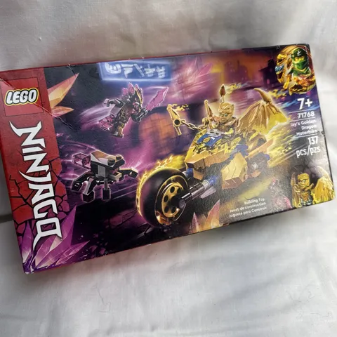 71768 JAYS GOLDEN DRAGON MOTORBIKE motorcycle lego legos set ninjago Vengest NEW