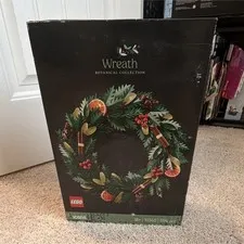 LEGO Icons Botanical Collection Wreath 10340 Building Set, 1194 Pieces, 18+