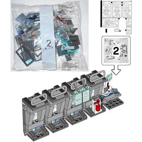 LEGO 76167 Iron Man Hall of Armor + Workstation builds ONLY (NEW, NEVER BUILT)