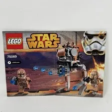 LEGO 75089 Star Wars Geonosis Troopers- Instructions Directions Book ONLY