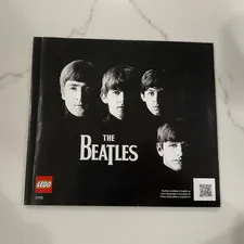LEGO Art The Beatles 31198 Illustrated Instruction Manual Booklet English 2020