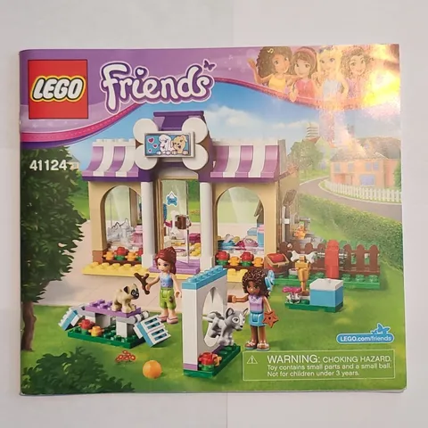 LEGO Heartlake Puppy Daycare 41124 Illustrated Instruction Manual English