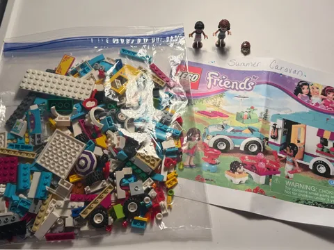 LEGO Friends - Summer Caravan #41034 - 100% Complete-Used - No manual or box