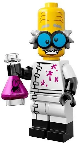 Lego 71010 Series 14 Monster Minifigure -  Monster Scientist - See Description